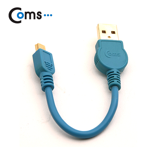 Coms 스트롱 미니 케이블 USB to 미니 5핀 (블루)/충전/데이터