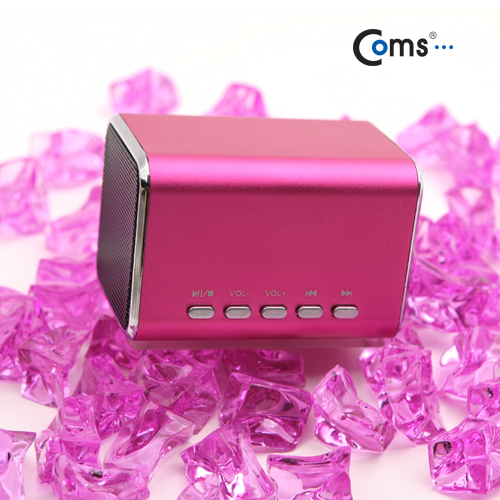 Coms 스피커(ZH-MD05), 핑크