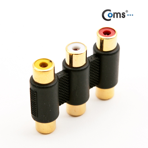 Coms RCA 젠더(F/F), 3열