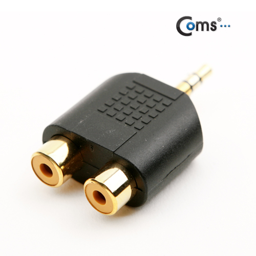 Coms 스테레오 젠더 Y형(3.5 M/RCA Fx2)/Stereo