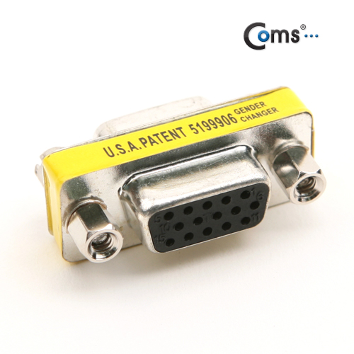 Coms 모니터 젠더(15F/15F), 3열 15핀 - 고급포장/VGA
