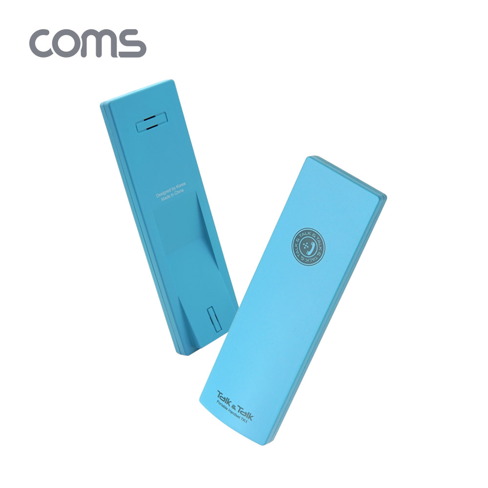 Coms 스마트폰 전화기 핸드셋(Blue)