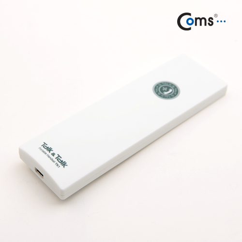 Coms 스마트폰 전화기 핸드셋(White)