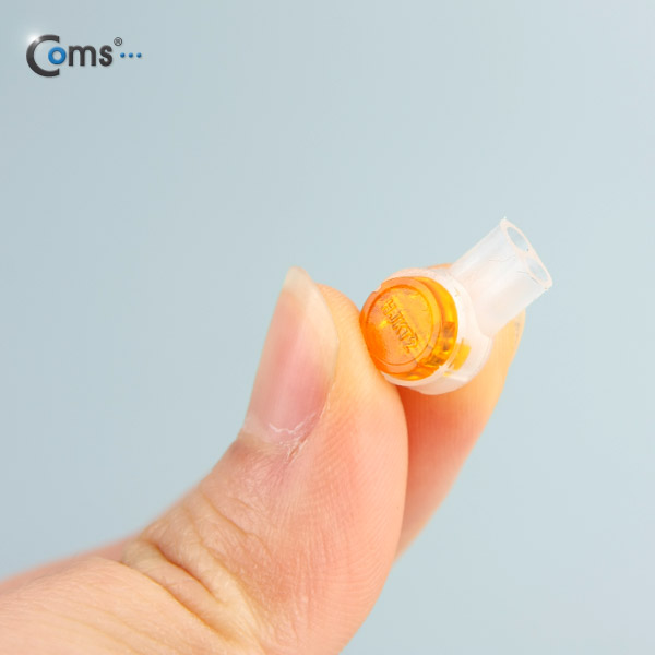 Coms 접속 단자 2핀 10EA(노랑)