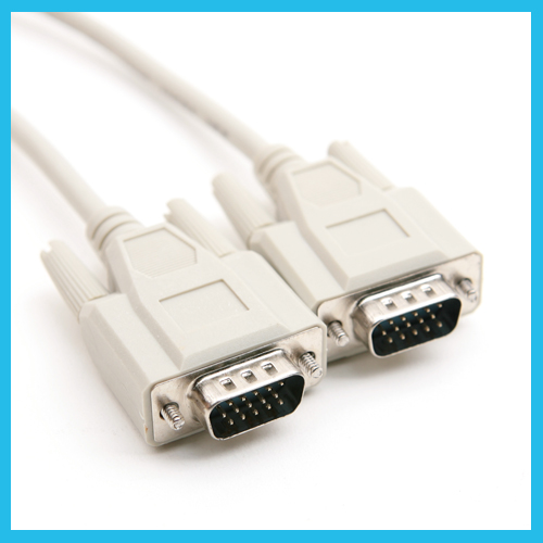 Coms 일반형 모니터 케이블 5M - M/M 타입