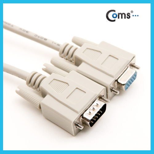 Coms 일반형 모니터 연장 케이블 5M - M/F 타입