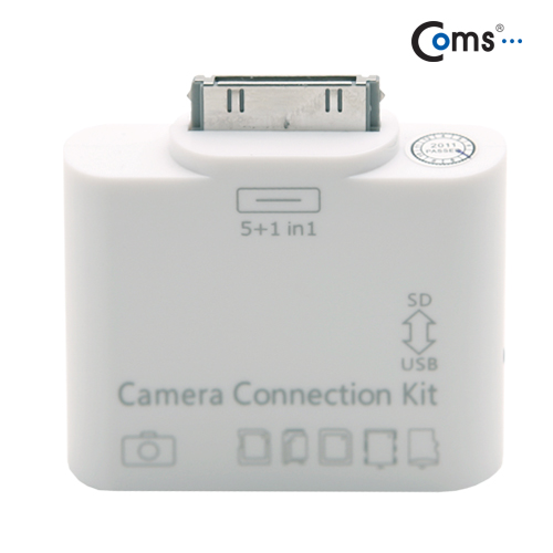 Coms IOS패드 컨버터(멀티형), 카드리더(5 in 1)