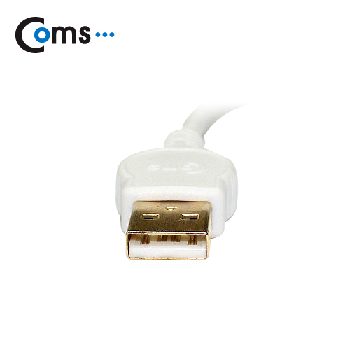 Coms 스트롱 미니 케이블 USB to 마이크로 B (화이트)/충전/데이터