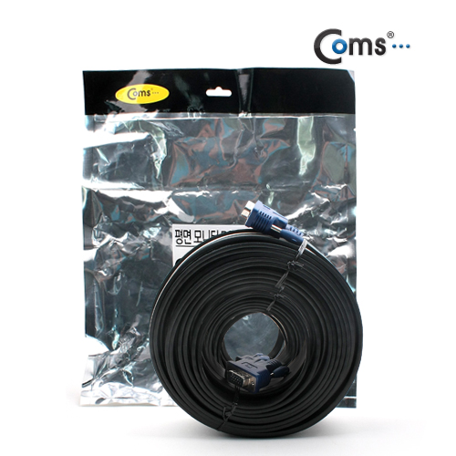 Coms 모니터 케이블 (RGB/플랫형) 30M - M/M