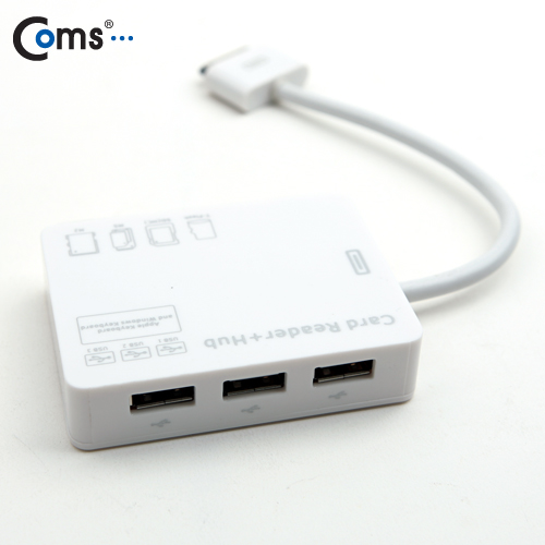 Coms IOS패드 카드리더 + 3P HUB(5 in 1)