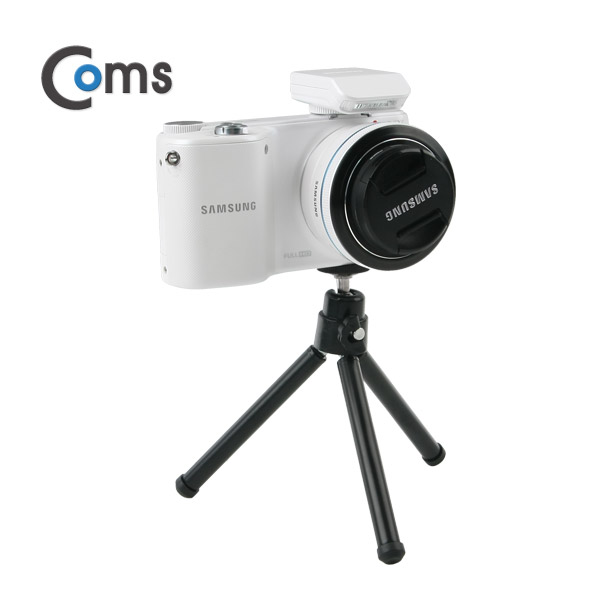 Coms 디지털 카메라 삼각대 - 접사용/ 높이 조절 가능/알루미늄
