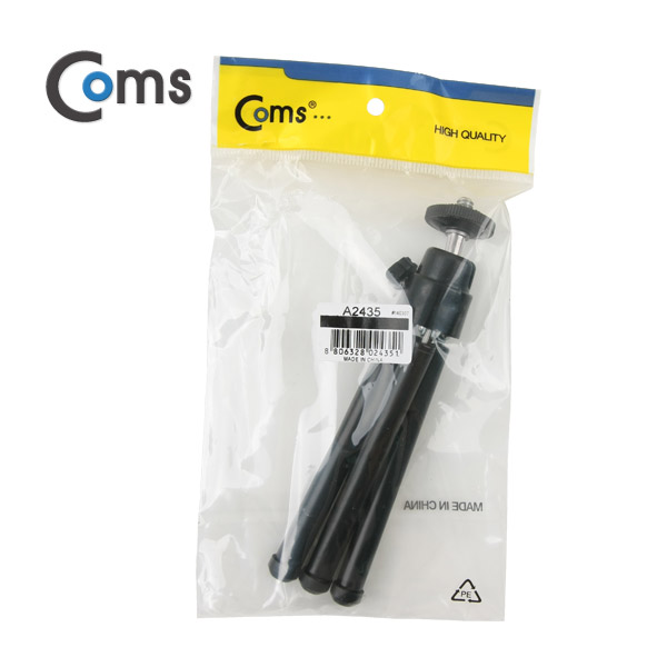 Coms 디지털 카메라 삼각대 - 접사용/ 높이 조절 가능/알루미늄