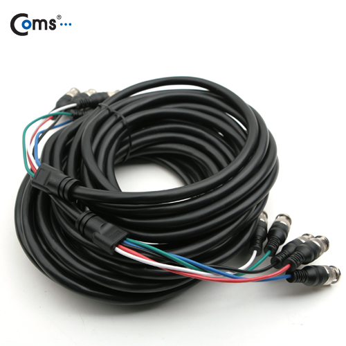 Coms BNC 케이블(5선), 10M (BNC5/BNC5)