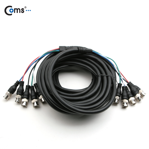 Coms BNC 케이블(5선), 10M (BNC5/BNC5)