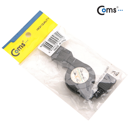 Coms Micro USB 자동감김 케이블