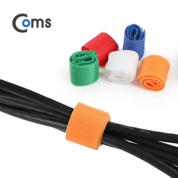 Coms 케이블 타이(6pcs/6색)