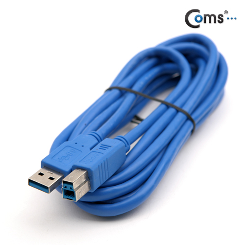 Coms USB 3.0 AB 케이블 5M 고급포장