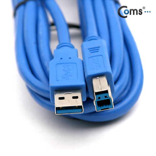 Coms USB 3.0 AB 케이블 5M 고급포장