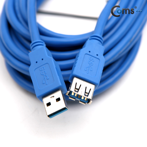 Coms USB 3.0 연장 케이블 (M/F) 5M 고급포장