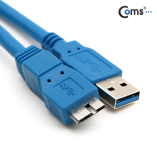 Coms USB 3.0 Micro B 케이블 (A/Micro B) 1.8M 고급포장