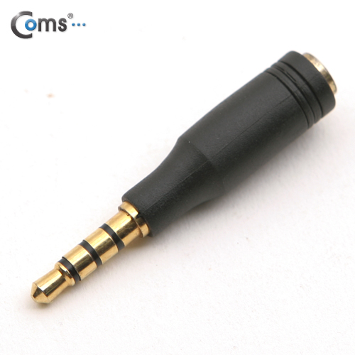 Coms 스마트폰 젠더(3.5 4극 M / F 3극), 일체형