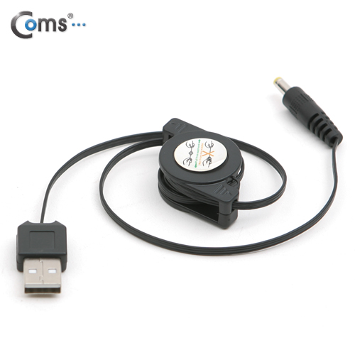 Coms USB 자동감김 전원케이블 70cm