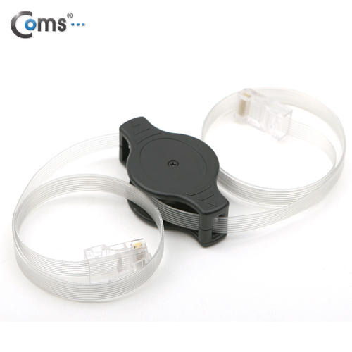 Coms 랜케이블(자동감김/다이렉트) 1M, CAT5e/LAN