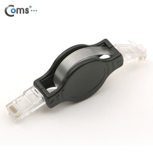 Coms 랜케이블(자동감김/다이렉트) 1M, CAT5e/LAN