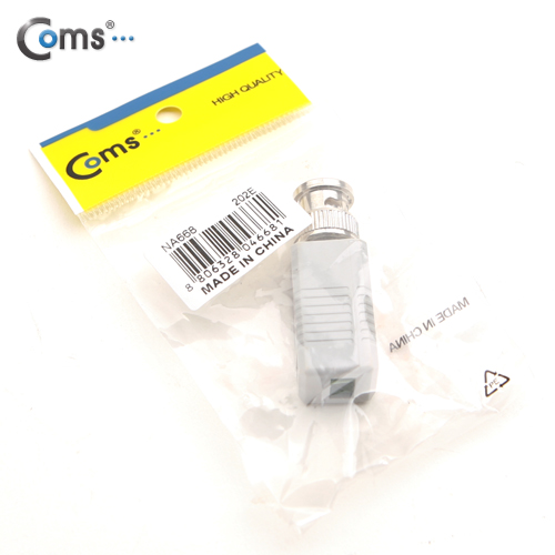 Coms BNC 리피터(Balun), UTP 패치코드 F, Video Balun