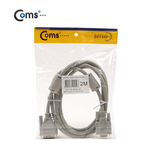 Coms DVI 싱글 케이블(RGB변환) 2M DVI-001