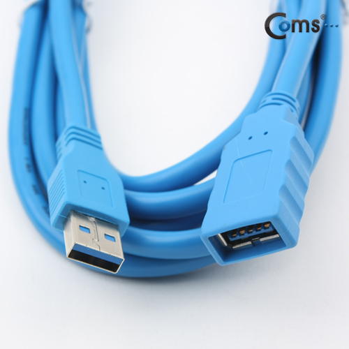 Coms USB 3.0 케이블(청색/연장형), 3M