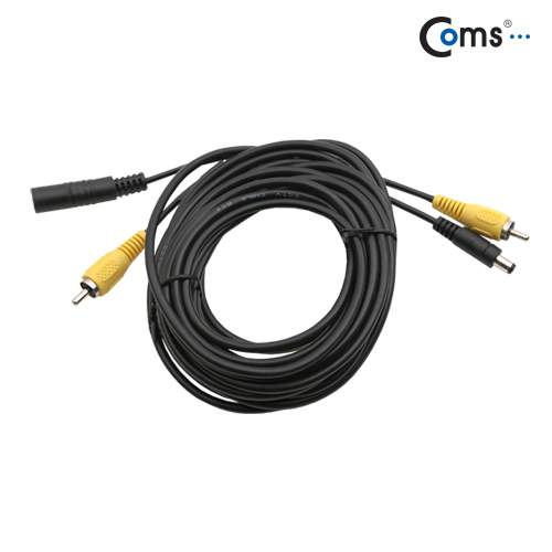 Coms CCTV 케이블 (1RCA) 검정 - 5M