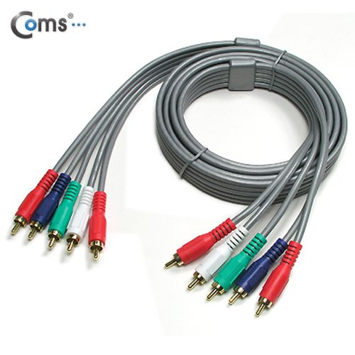 Coms DVD 컴포넌트 케이블(5선/고급) 3M