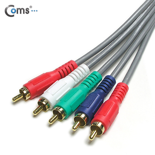 Coms DVD 컴포넌트 케이블(5선/고급) 3M