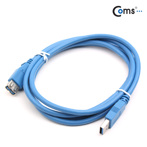 Coms USB 3.0 케이블(청색/연장), 1.8M
