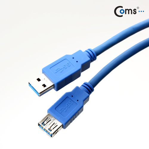 Coms USB 3.0 케이블(청색/연장), 1.8M