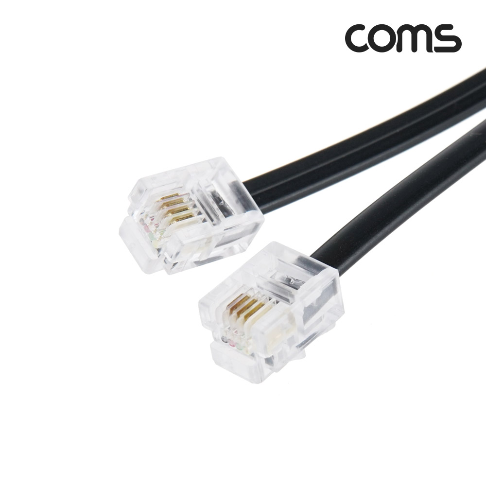 Coms 전화선 케이블(M/M) 3M - 고급포장