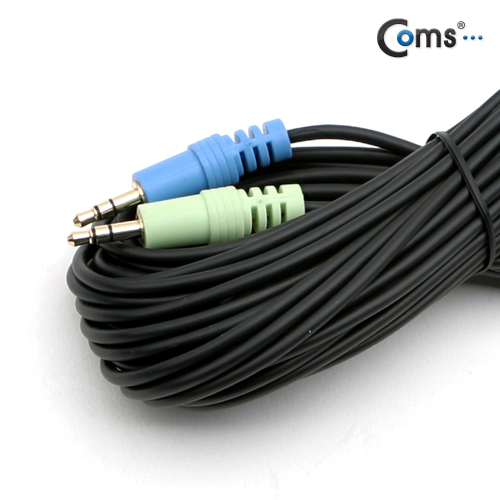 Coms 스테레오 케이블 (3.5Φ) 10M - 고급포장/Stereo