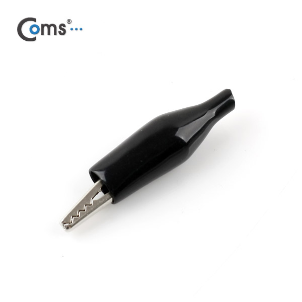 Coms 악어 클립(흑색) 1개 BLACK, 35mm 중