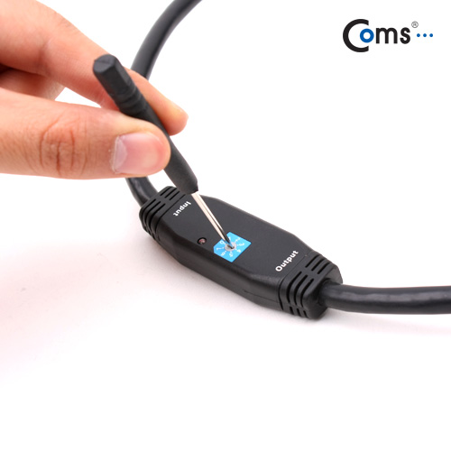 Coms HDMI 리피터 케이블 30M V1.3 지원(input/output 방향주의)