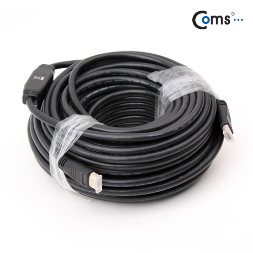 Coms HDMI 리피터 케이블 30M V1.3 지원(input/output 방향주의)