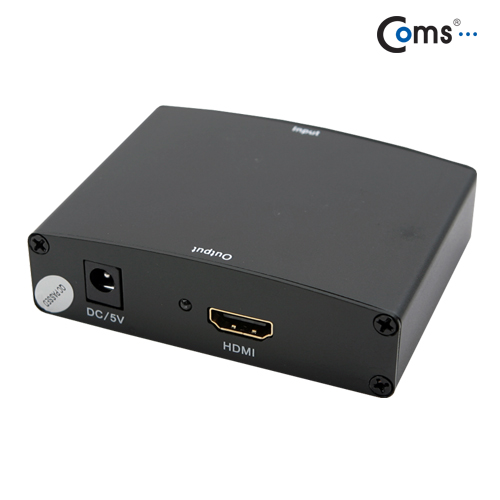 Coms HDMI 컨버터 (VGA+2RCA), Input-VGA, Output-HDMI