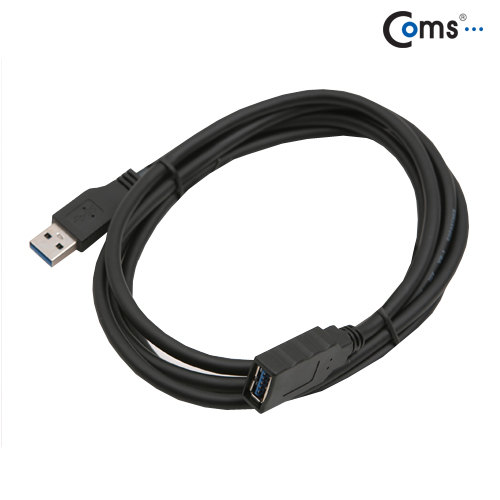 Coms USB 3.0 케이블(흑색/연장), 1.8M