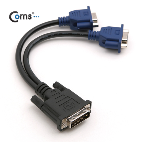 Coms DVI 젠더(선택분배기), DVI-I to VGAx2