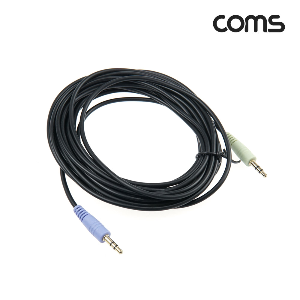 Coms 스테레오 케이블 3.5Φ (M/M) 5M/Stereo