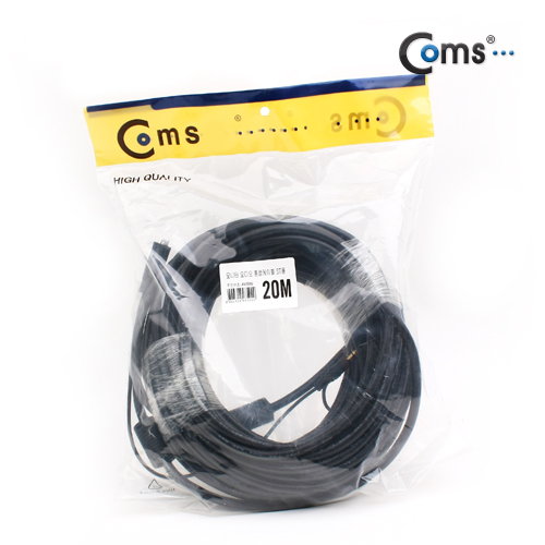 Coms 모니터 오디오 통합케이블(RGB+Stereo) 20M