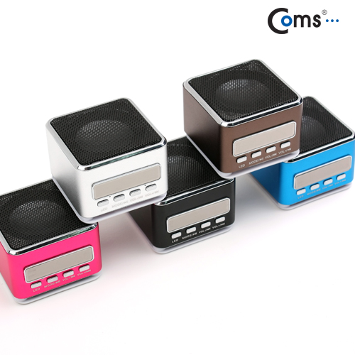 Coms 멀티미디어 스피커(HZ 01), 핑크