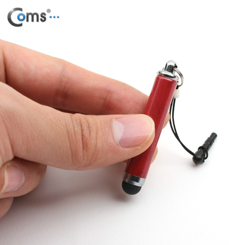 Coms 터치펜 정전식(이어폰 마개식), 핑크