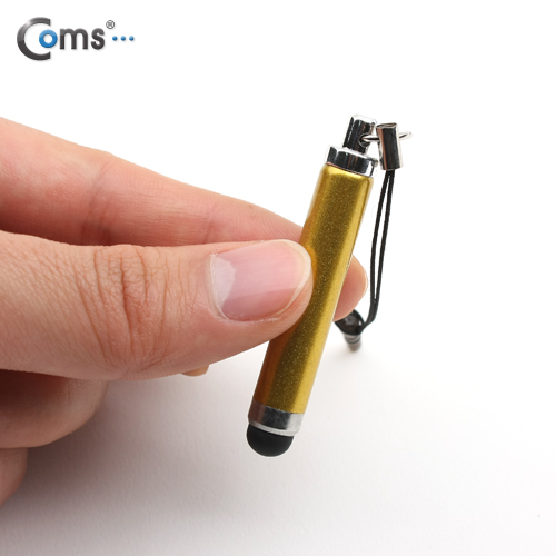 Coms 터치펜 정전식(이어폰 마개식), 오렌지