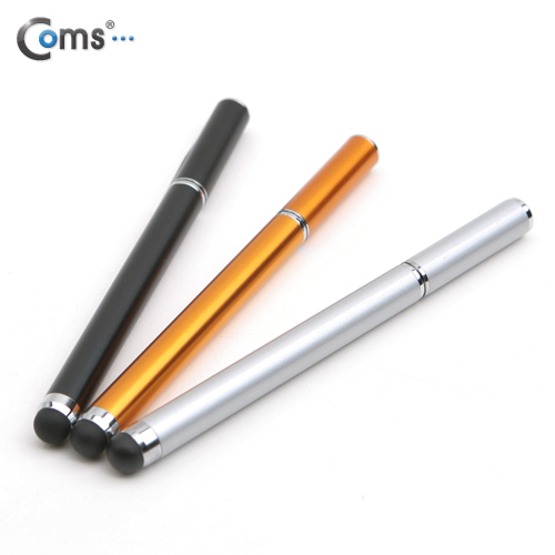 Coms 터치펜 정전식(볼펜겸용), 은색